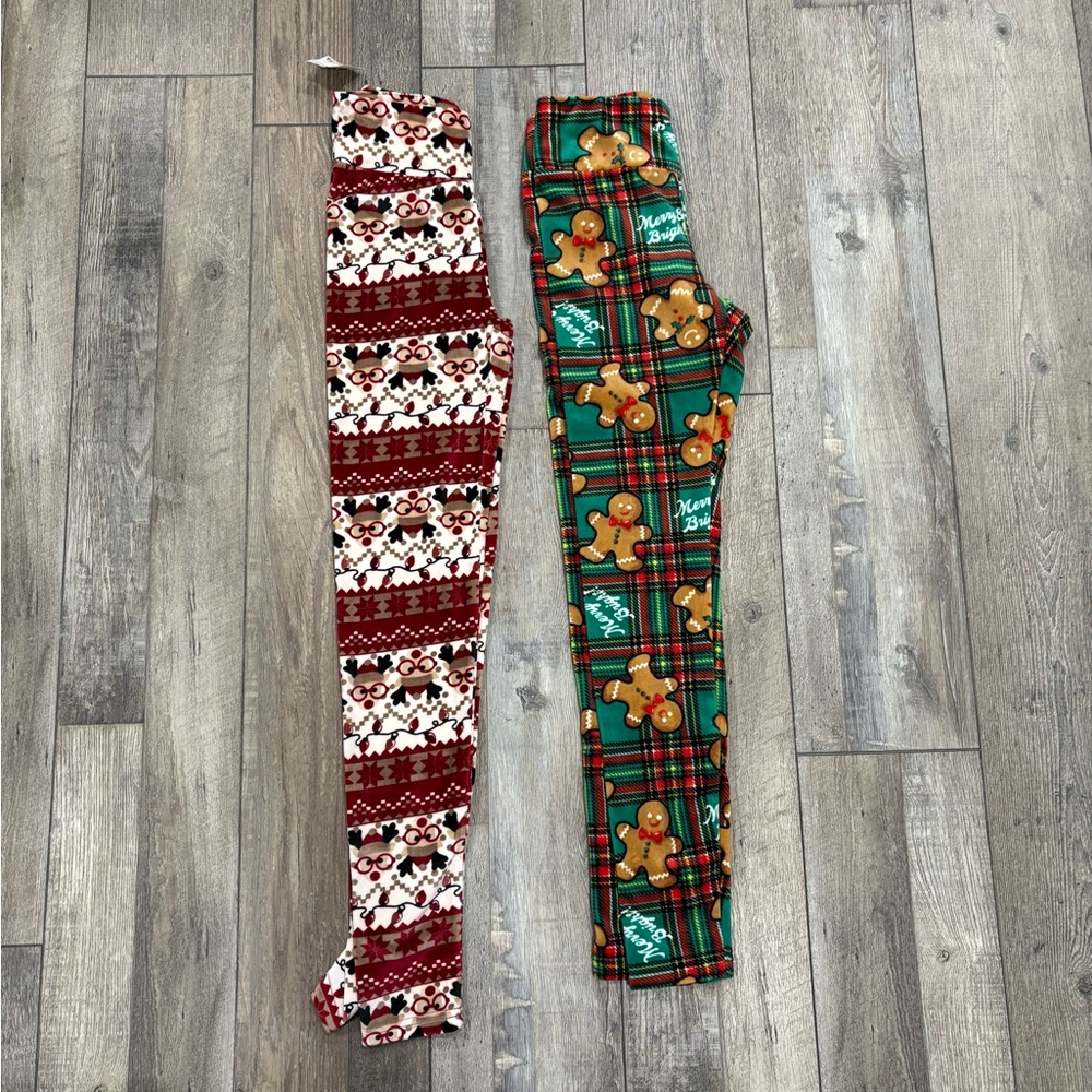 Bundle of 2 Holiday Leggings